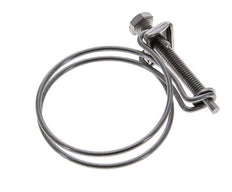 abrazadera de manguera de 49 - 55 mm Acero galvanizado