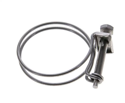 abrazadera de manguera de 49 - 55 mm Acero galvanizado