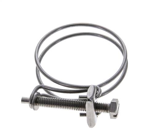 abrazadera de manguera de 49 - 55 mm Acero galvanizado