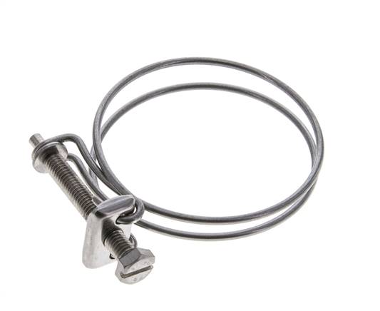 abrazadera de manguera de 59 - 65 mm Acero galvanizado