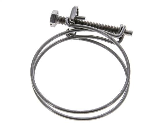 abrazadera de manguera de 59 - 65 mm Acero galvanizado