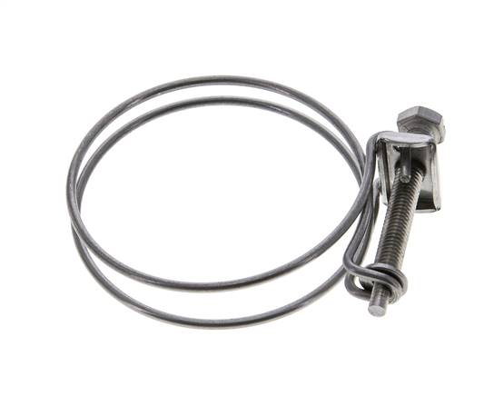 abrazadera de manguera de 59 - 65 mm Acero galvanizado