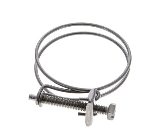 abrazadera de manguera de 59 - 65 mm Acero galvanizado