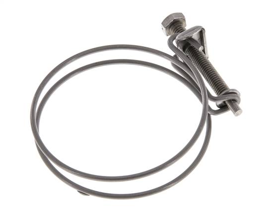 abrazadera de manguera de 65 - 70 mm Acero galvanizado