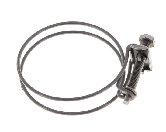 abrazadera de manguera de 65 - 70 mm Acero galvanizado
