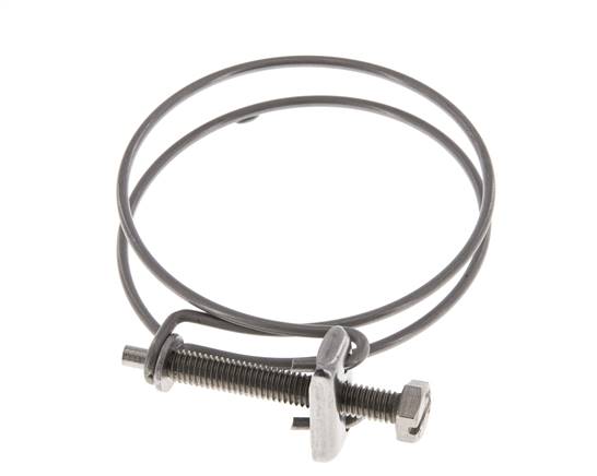 abrazadera de manguera de 65 - 70 mm Acero galvanizado