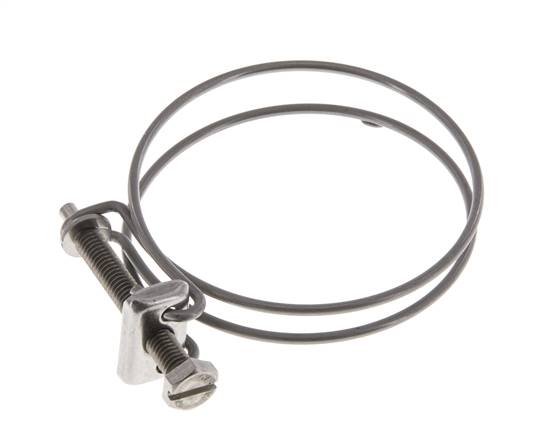 abrazadera de manguera de 65 - 70 mm Acero galvanizado