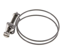 abrazadera de manguera de 65 - 70 mm Acero galvanizado