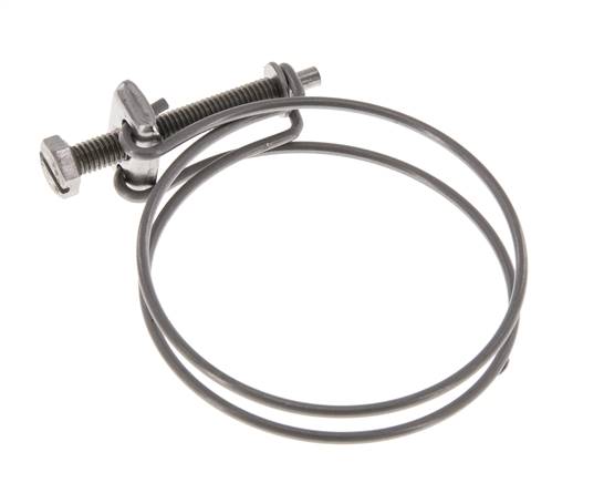abrazadera de manguera de 65 - 70 mm Acero galvanizado
