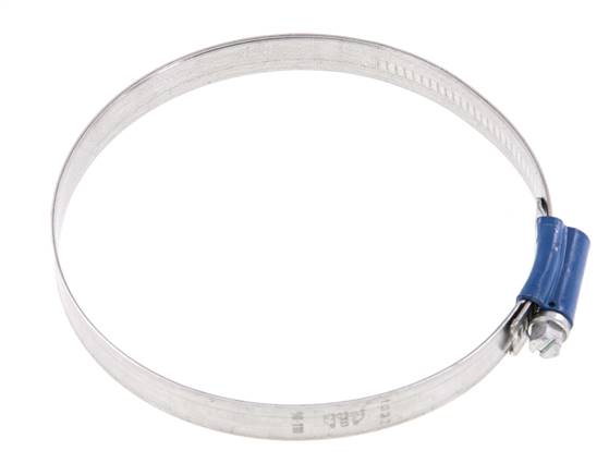 Abrazadera de manguera de 90 - 110 mm con banda de acero galvanizado de 12 mm - Aba [2 Piezas]