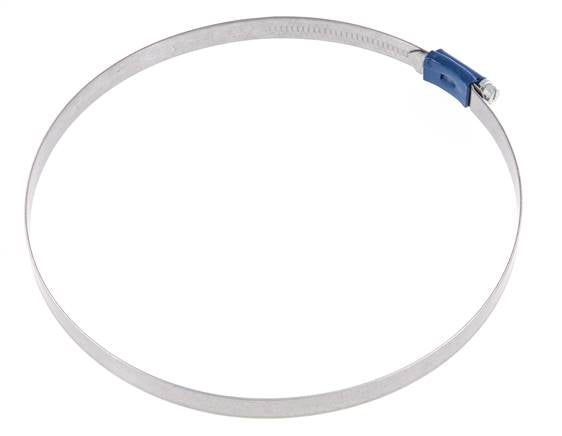 abrazadera de manguera de 210 - 230 mm con banda de acero galvanizado de 12 mm - Aba