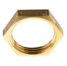 Tuerca de bloqueo G1'' de latón [2 piezas]