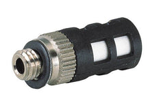 Silenciador de plástico de rosca métrica M6 Pisco