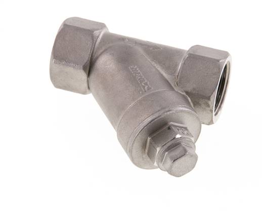 G3/4'' Filtro en Y 1mm Acero Inoxidable PTFE 40bar