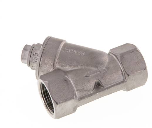 G3/4'' Filtro en Y 1mm Acero Inoxidable PTFE 40bar