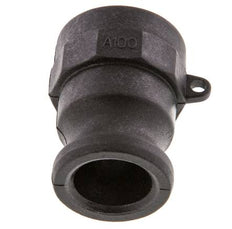 Acoplamiento de polipropileno Camlock DN 25 (1'') Rp 1'' Rosca Hembra Tipo A MIL-C-27487 [2 Piezas]