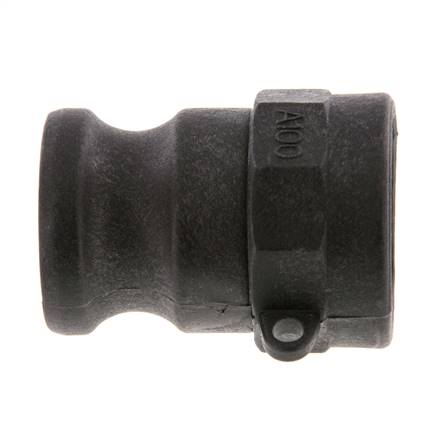 Acoplamiento de polipropileno Camlock DN 25 (1'') Rp 1'' Rosca Hembra Tipo A MIL-C-27487 [2 Piezas]