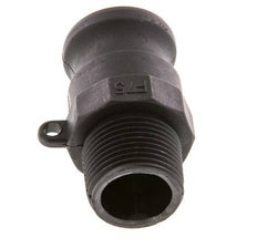 Acoplamiento de polipropileno Camlock DN 20 (3/4'') R 3/4'' Rosca Macho Tipo F MIL-C-27487 [2 Piezas]