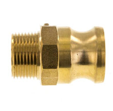Acoplamiento de latón Camlock DN 20 (3/4'') R 3/4'' rosca macho tipo F MIL-C-27487