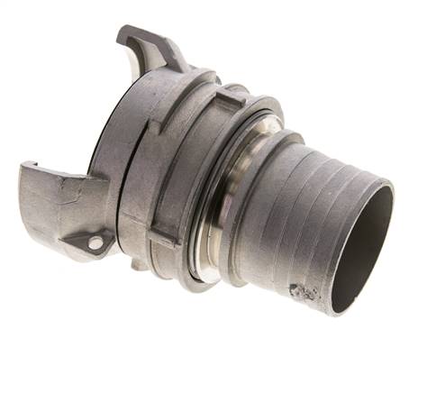 Guillemin DN 50 Acoplamiento de acero inoxidable 51 mm Pilar para manguera sin cierre