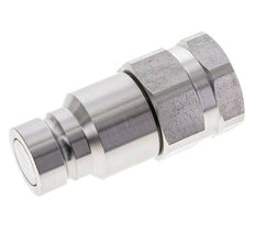 Tapón hidráulico de acero inoxidable DN 16 de cara plana G 1 pulgada rosca hembra ISO 16028 D 30mm