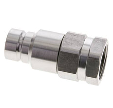 Tapón hidráulico de acero inoxidable DN 16 de cara plana G 1 pulgada rosca hembra ISO 16028 D 30mm