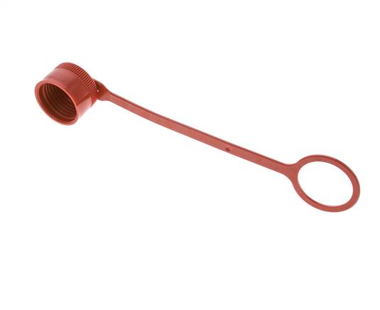 17.tapa de protección contra el polvo de plástico de 4 mm Para el enchufe de acoplamiento con cadena
