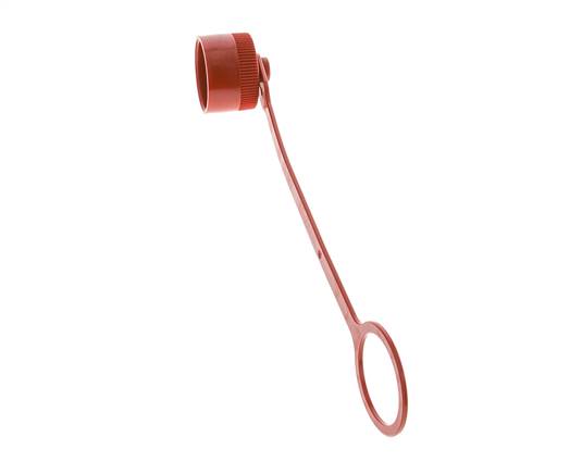 17.tapa de protección contra el polvo de plástico de 4 mm Para el enchufe de acoplamiento con cadena