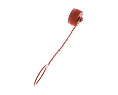 tapa de protección contra el polvo de plástico de 20 mm Para el enchufe de acoplamiento con cadena