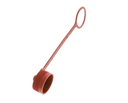 tapa de protección contra el polvo de plástico de 20 mm Para el enchufe de acoplamiento con cadena