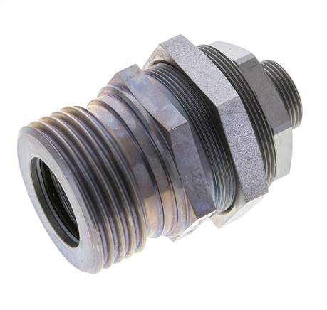 Acoplamiento hidráulico de acero Toma 18 mm L Anillo de corte ISO 14540/8434-1 D M54 x 4