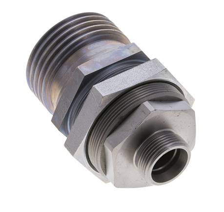 Acoplamiento hidráulico de acero Toma 18 mm L Anillo de corte ISO 14540/8434-1 D M54 x 4