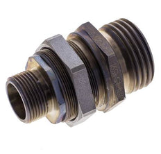 Acoplamiento hidráulico de acero Enchufe 16 mm S Anillo de corte ISO 14540/8434-1 D M36 x 3