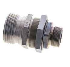 Acoplamiento hidráulico de acero Toma 25 mm S Anillo de corte ISO 14540/8434-1 D M54 x 4