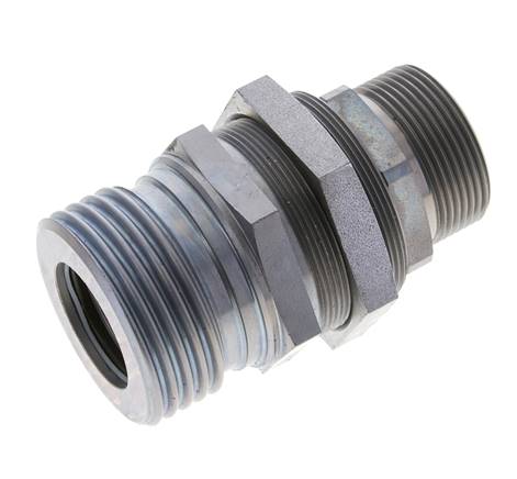 Acoplamiento hidráulico de acero Toma 30 mm S Anillo de corte ISO 14540/8434-1 D M54 x 4