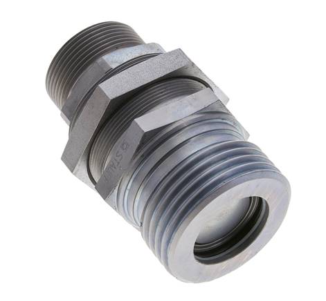 Acoplamiento hidráulico de acero Toma 30 mm S Anillo de corte ISO 14540/8434-1 D M54 x 4