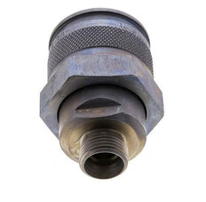 Enchufe hidráulico de acero 12 mm L Anillo de corte ISO 14540/8434-1 D M32 x 3