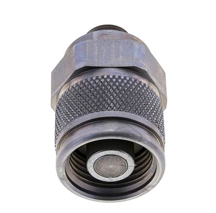 Enchufe hidráulico de acero 15 mm L Anillo de corte ISO 14540/8434-1 D M36 x 3