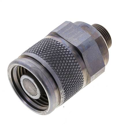 Enchufe hidráulico de acero 15 mm L Anillo de corte ISO 14540/8434-1 D M36 x 3