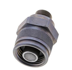 Enchufe hidráulico de acero 12 mm S Anillo de corte ISO 14540/8434-1 D M32 x 3