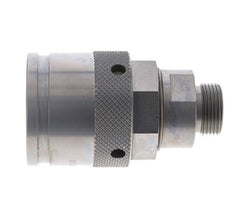 Enchufe hidráulico de acero 20 mm S Anillo de corte ISO 14540/8434-1 D M54 x 4