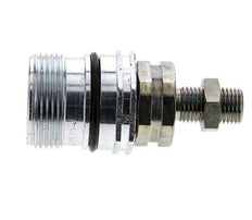 Acero DN 12.5 Acoplamiento hidráulico Enchufe 8 mm L Anillo de compresión Mampara ISO 14541/8434-1 D M36 x 2