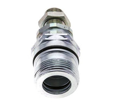 Acero DN 12.5 Acoplamiento hidráulico Enchufe 12 mm L Anillo de compresión Mampara ISO 14541/8434-1 D M36 x 2