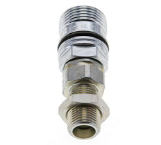 Acero DN 10 Acoplamiento hidráulico Enchufe 10 mm S Anillo de compresión Mampara ISO 14541/8434-1 D M28 x 2