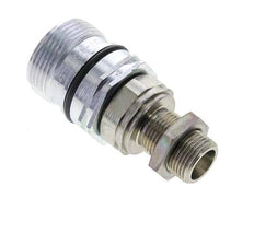Acero DN 12.5 Acoplamiento hidráulico Enchufe 12 mm S Anillo de compresión Mampara ISO 14541/8434-1 D M36 x 2