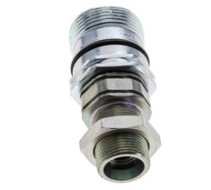 Acero DN 12.5 Acoplamiento hidráulico Enchufe 16 mm S Anillo de compresión Mampara ISO 14541/8434-1 D M36 x 2