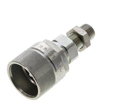 Acero DN 10 Acoplamiento hidráulico Tapón 8 mm L Anillo de compresión Mampara ISO 14541/8434-1 D M28 x 2