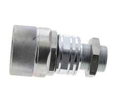 Acero DN 20 Acoplamiento hidráulico Tapón 18 mm L Anillo de compresión Mampara ISO 14541/8434-1 D M42 x 2