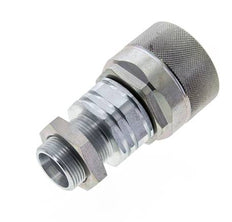 Acero DN 20 Acoplamiento hidráulico Tapón 18 mm L Anillo de compresión Mampara ISO 14541/8434-1 D M42 x 2
