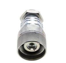 Acero DN 20 Acoplamiento hidráulico Tapón 18 mm L Anillo de compresión Mampara ISO 14541/8434-1 D M42 x 2